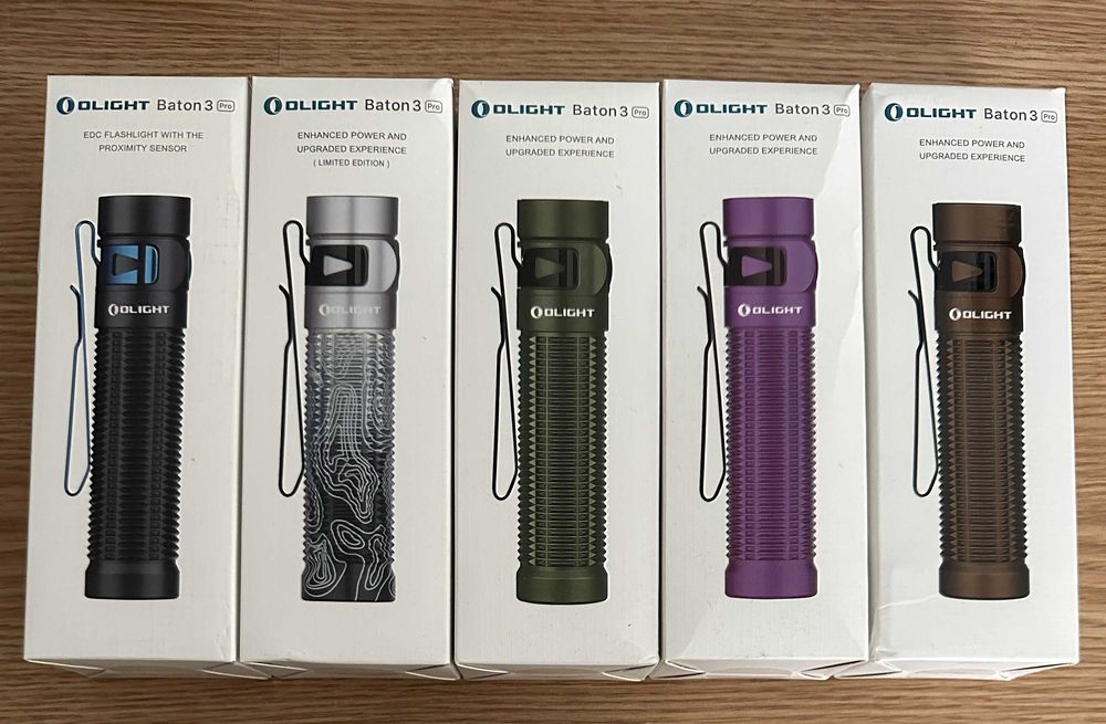 Lanterna OLIGHT BATON 3 PRO , diverse culori