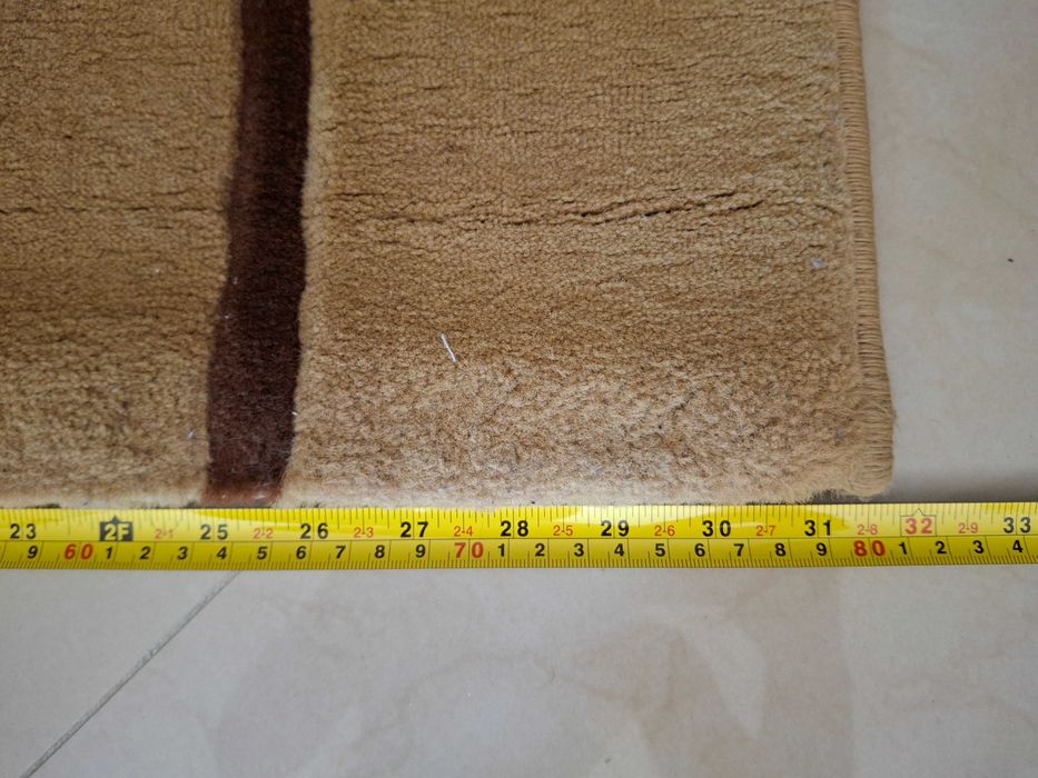 бежов кафяв килим 155/80см
