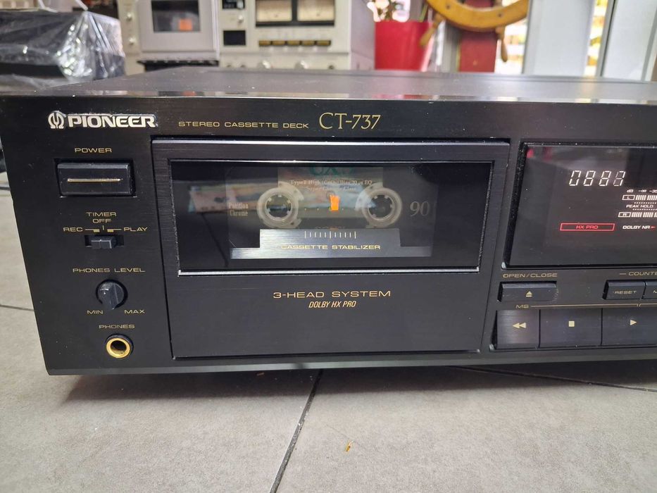 Deck Pioneer CT 737 3head