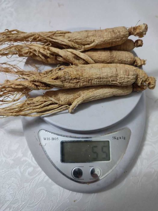 Корень женьшеня сушеный