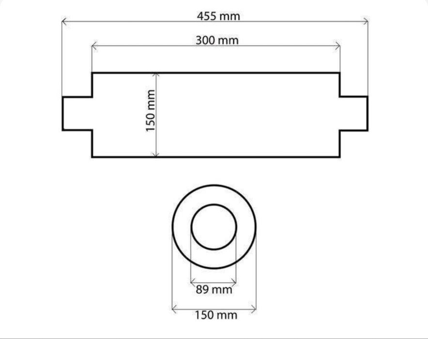 Спортно гърне TurboWorks 89 мм 300 мм