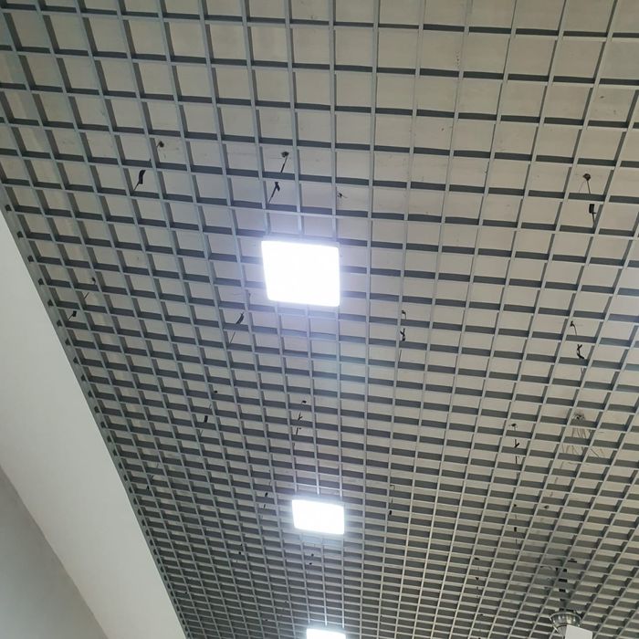 Грильято потолок подвесной