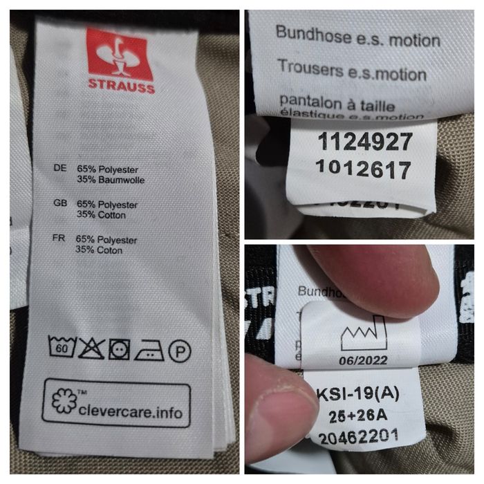 Pantaloni lucru Engelbert Strauss, e.s. Motion, Cordura, Bărbați  52