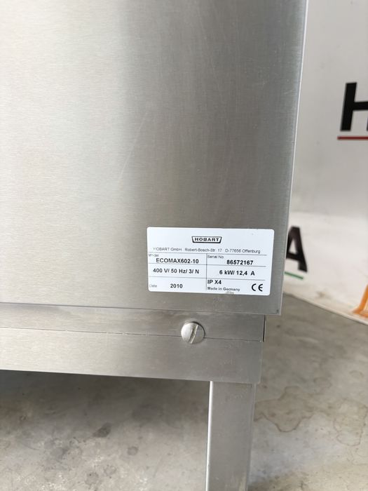 Masina spalat vase cu capota Hobart ecomax