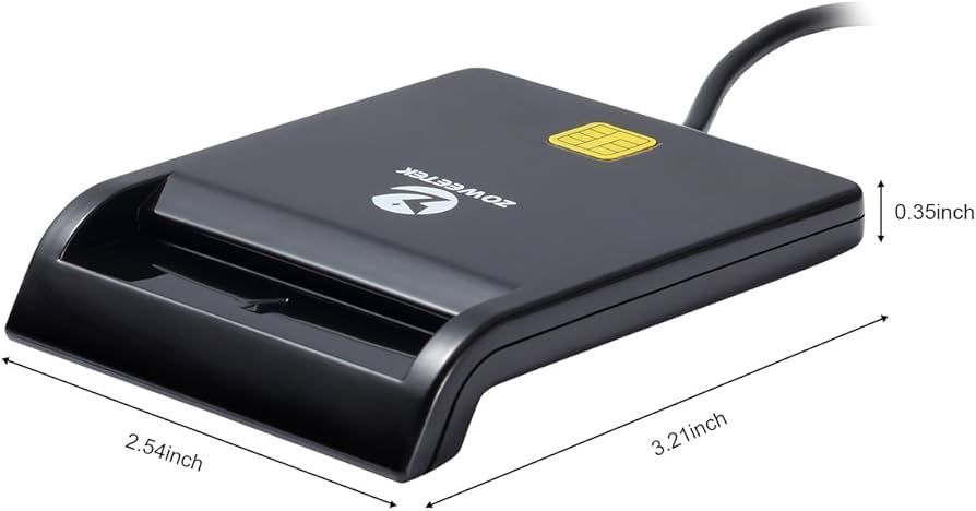 USB четец за електронен подпис / лична карта (смарт карта)