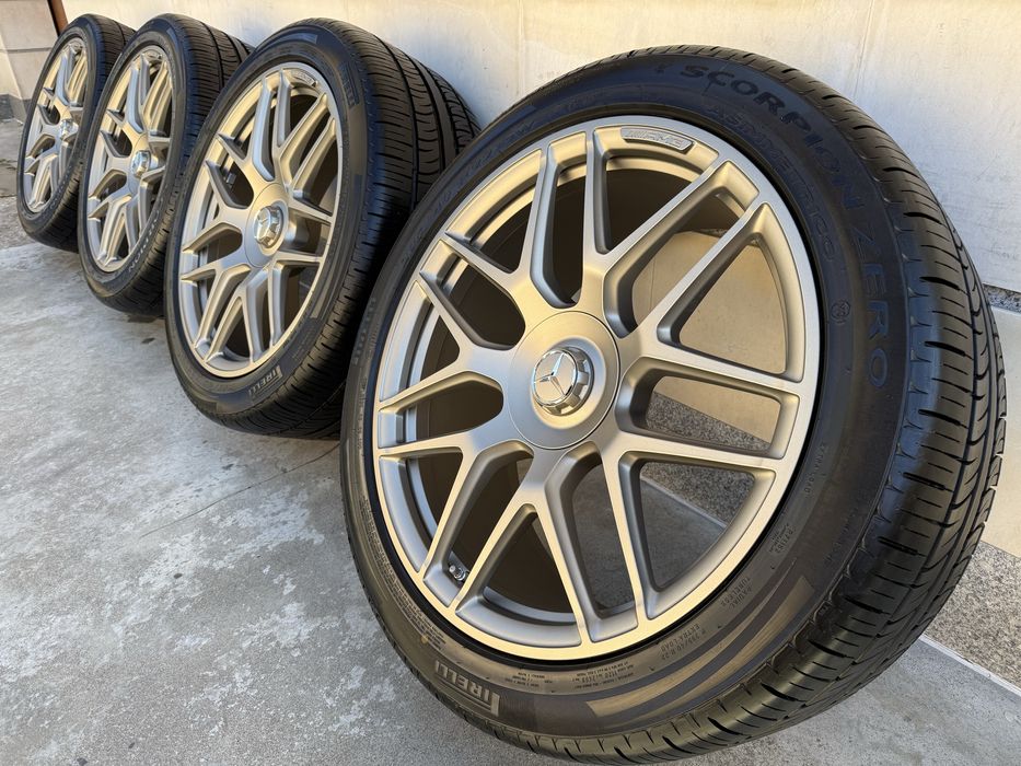 Оригинални джанти Мерцедес Г класа АМГ 22 W465 G63 AMG 5X130 BRABUS