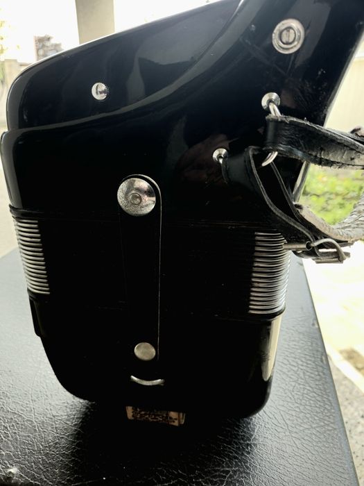 Acordeon Parrot cu 80 bași negru