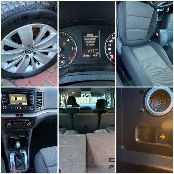 VW SHARAN 2.0tdi* 170cp* 2012* DSG* Impecabil!!!
