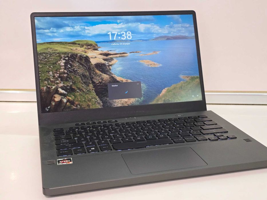 Лаптоп ASUS ROG Zephyrus G14 Ryzen 9 4900HS RTX2060 6GB 32GB 1TB SSD