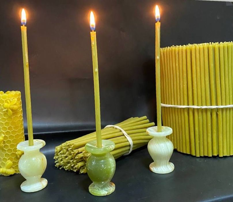 Свечи для дома цветные и восковые