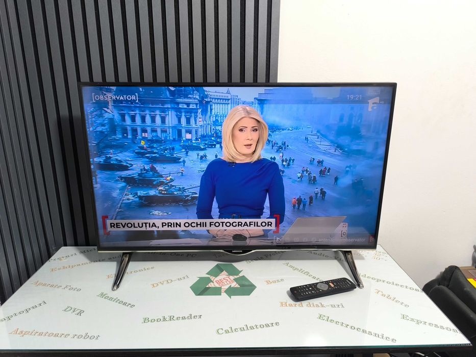 Televizor Medion MD31018 AT-A 40 inch Smart TV cu porturi multiple