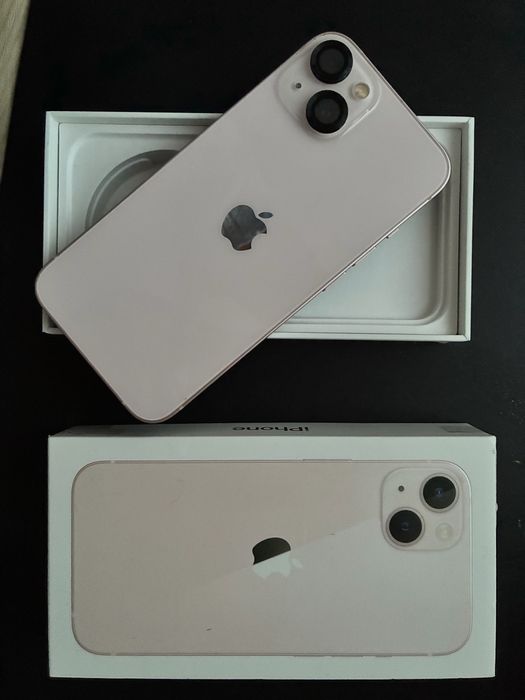 Iphone 13, 128GB, 89% battery, розов, неразличим от нов.