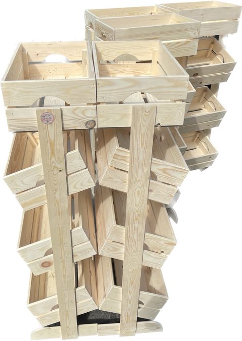 Вертикални стелажи за плодове и зеленчуци