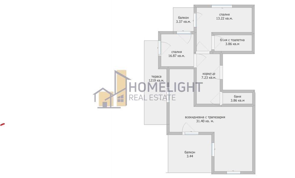 Продава се Тристаен апартамент в София, Левски В - 134 кв.м за 1700 €/кв.м - Снимка #5