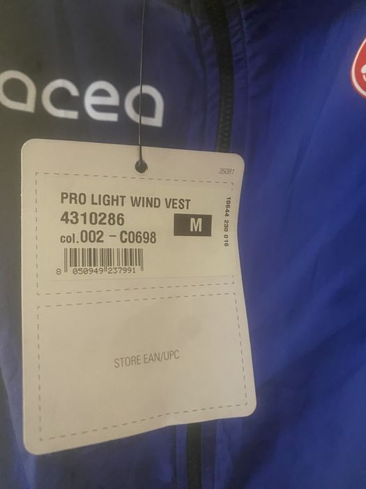 Vesta ciclism windstopper castelli