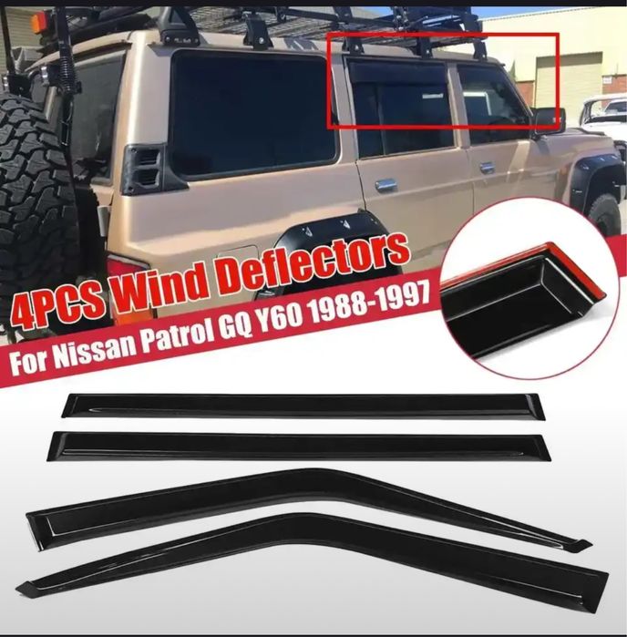 Nissan Y60 ветровик усилиный новый