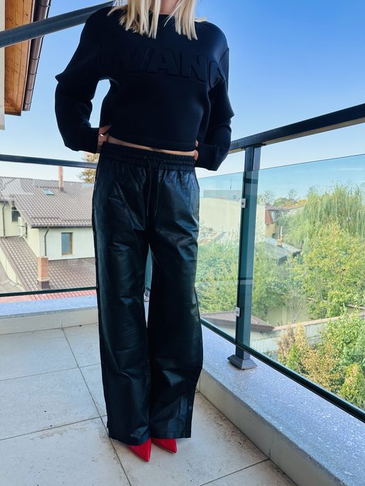 Pantaloni noi piele  Alexander Wang