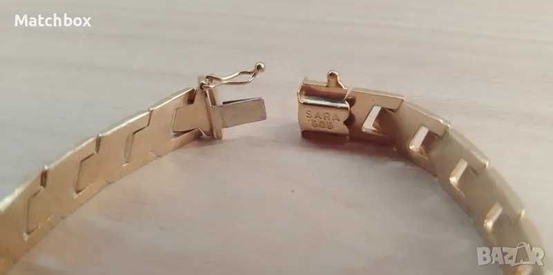 Златна гривна 14-карата 12.81 г