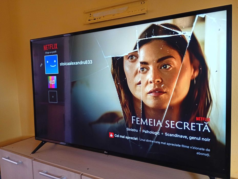 LG Smart TV 4k 140 cm  wifi Netflix YouTube Disney