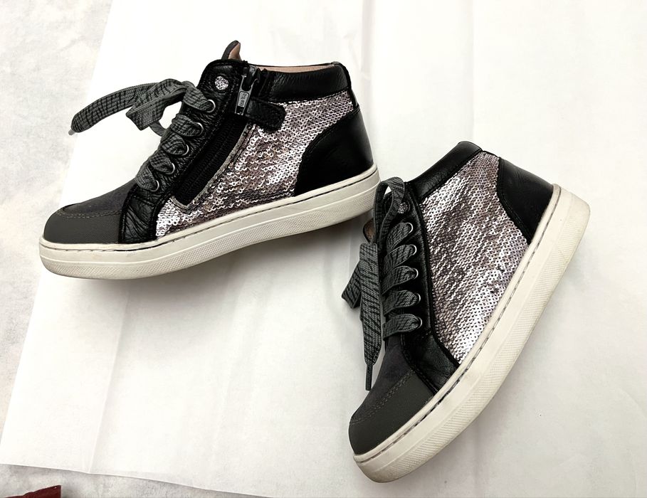 Брендовые детские ботинки кеды для девочки Garvalin Испания.