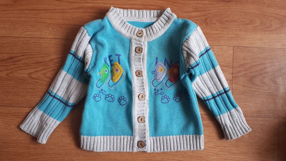 Кофты для мальчика (от 7мес до 1,5г)