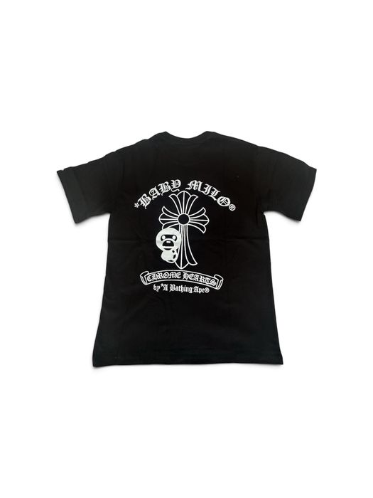 Tricou chrome heartsxbape negru