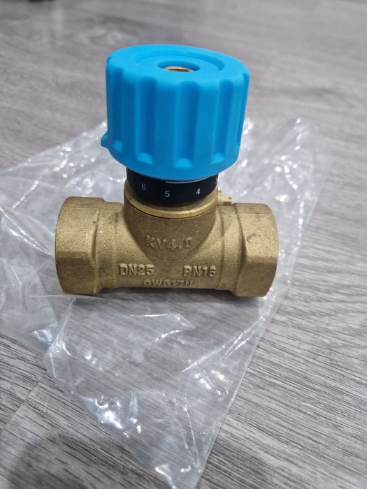 Балансировочный кран диаметр 25