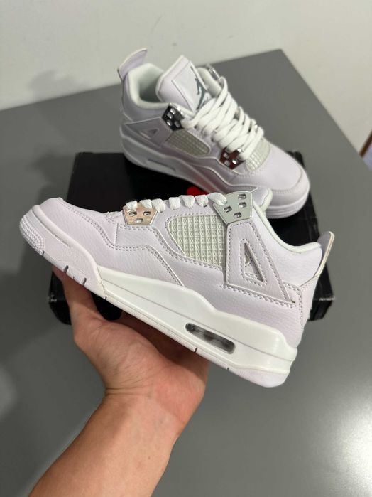 Air Jordan 4 Retro White Pure Money, marimea 36