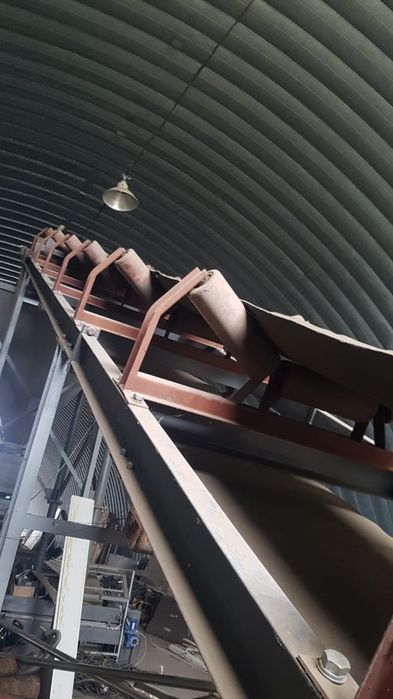 Конвейер ленточный. Бункера.