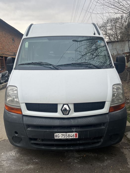 Renault master 2.5dci Климатик Швейцария Теглич