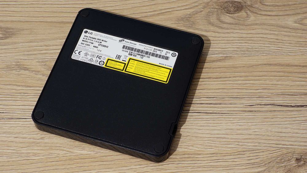 Unitate externa DVD writer LG GP55NB40 conectivitate USB, functional