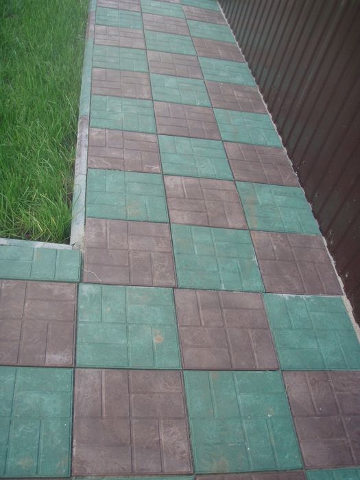 Формы для садовой дорожки