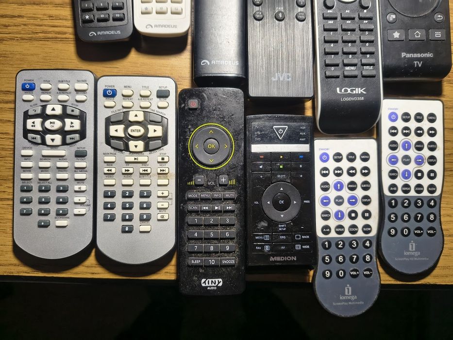 Telecomenzi LG, Amadeus, Sony, IOmega, JVC, Vortex,Tiny,Panasonic