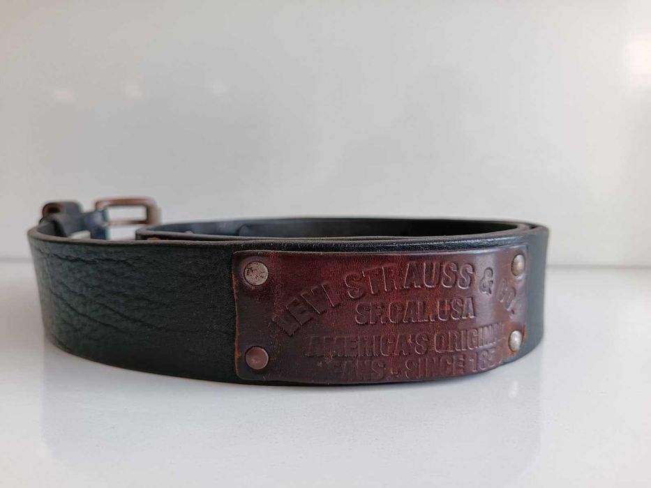 Колан LEVI'S - Уникален Колекционерски Модел (Made in Italy) с нашивки