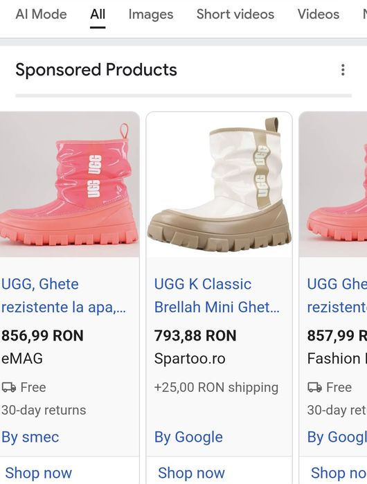 Ghete iarna UGG - 33.5