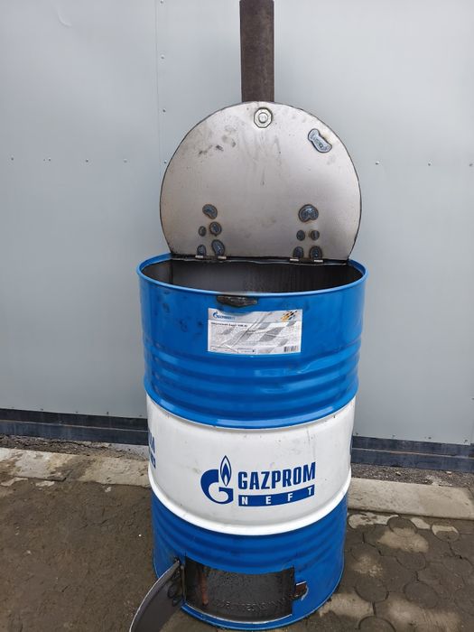 Бочка печка для дачи