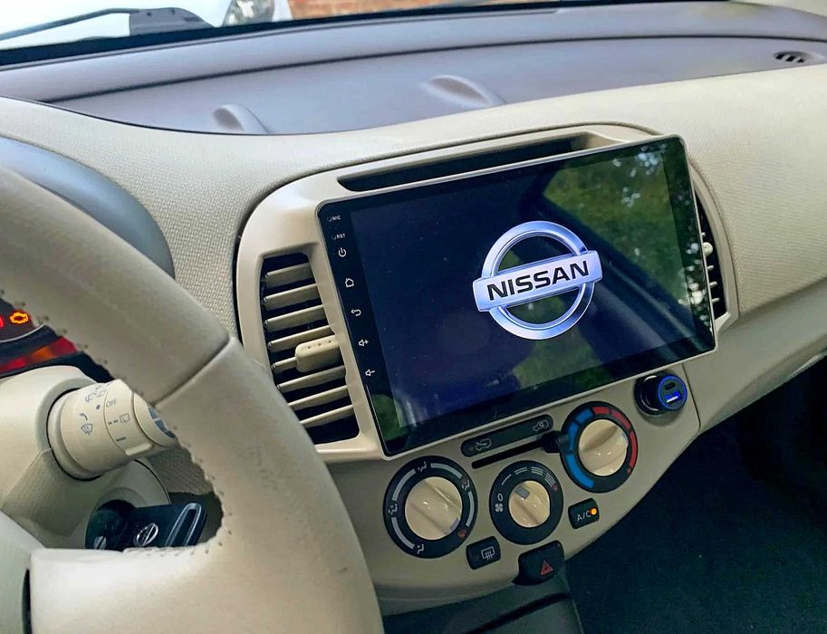 Мултимедия Двоен дин Nissan Micra K12 Навигация плеър Android 2DIN