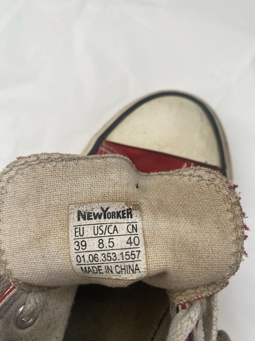 Кеды молодёжный (б/у). Размер 39