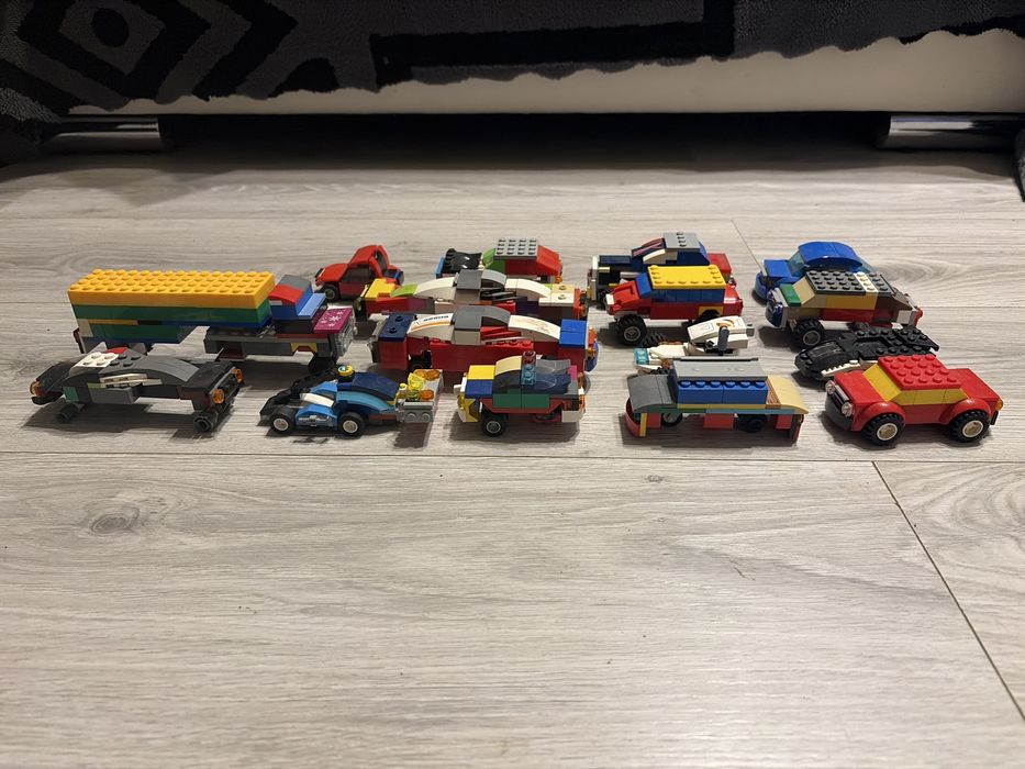 Mașinuțe și camioane Lego DIY