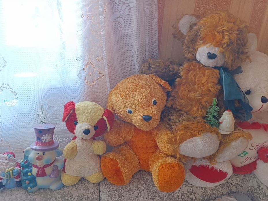 Ёлочные игрушки ,  резиновые , пластик , плюш  СССР