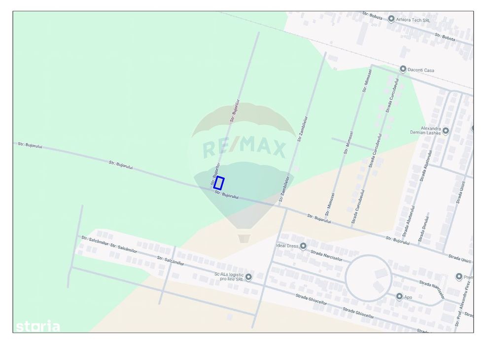 Loc de casă/ Teren intravilan, de vânzare, Sântandrei, Str. Bujorilor
