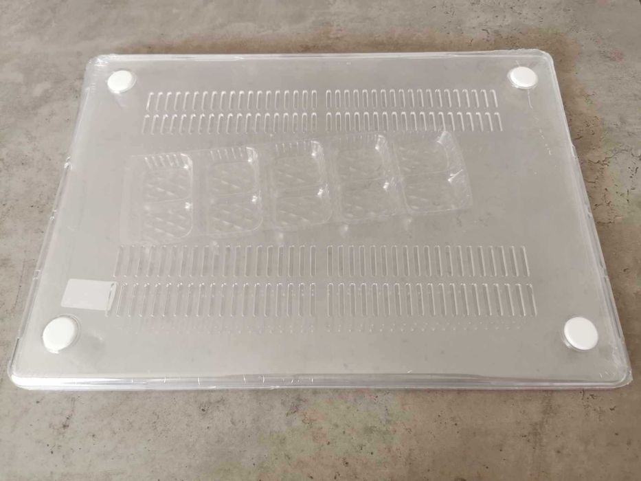 Husa protectie laptop Apple Macbook Pro 16 16.2 A2485 transparenta