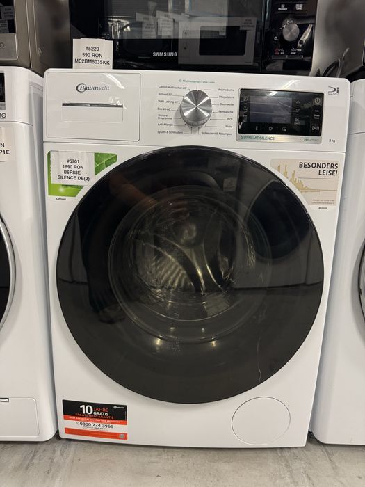 Masina de spalat rufe Bauknecht B6R88E Silence DE