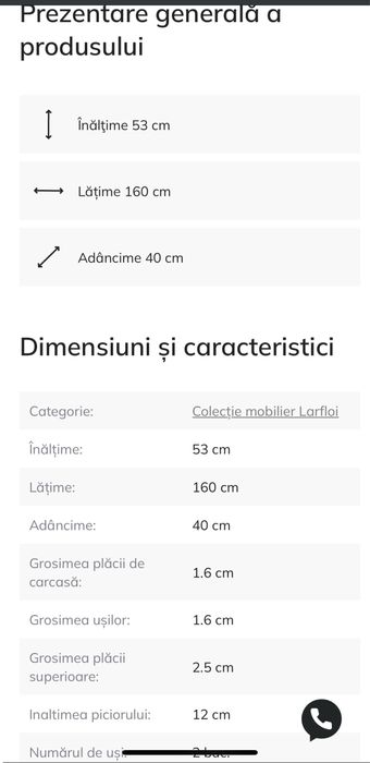 Vand comoda TV moderna-Mobilier1
