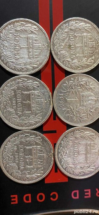 Vand monede de argint -Koroane