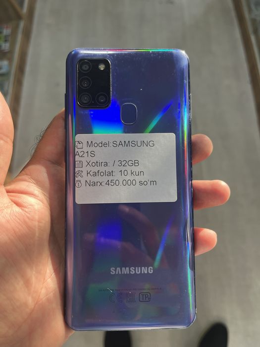 samsung A21S 32gb aybi yoq