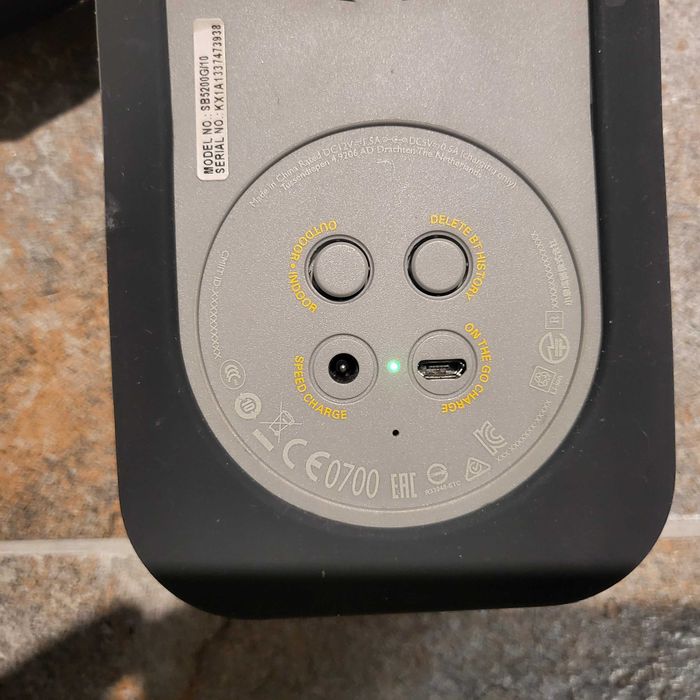 Boxa portabila Philips SB5200G/10-anti shock -wOOx Bass Radiator