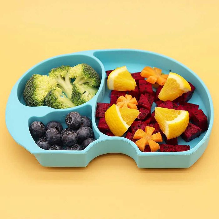 Set de diversificare, din silicon pentru bebeluși, nou, 6 componente