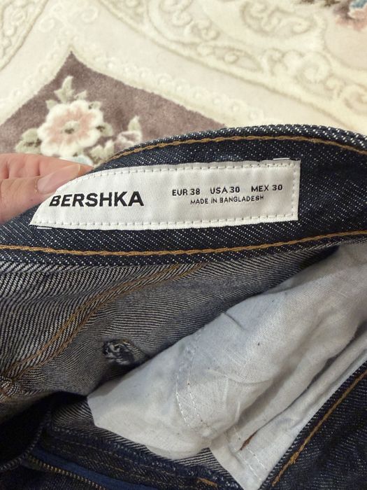 Бершка джинсы клешы
