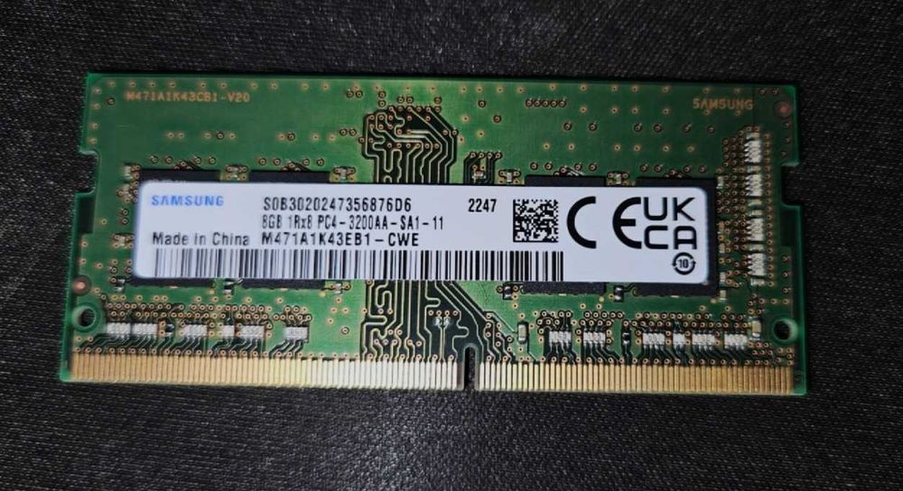2x Memorie RAM laptop 8GB DDR4 3200MHz
